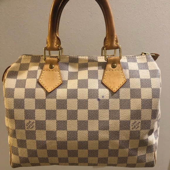 Louis Vuitton Damier Azur Speedy 25 - Picture 4 of 12